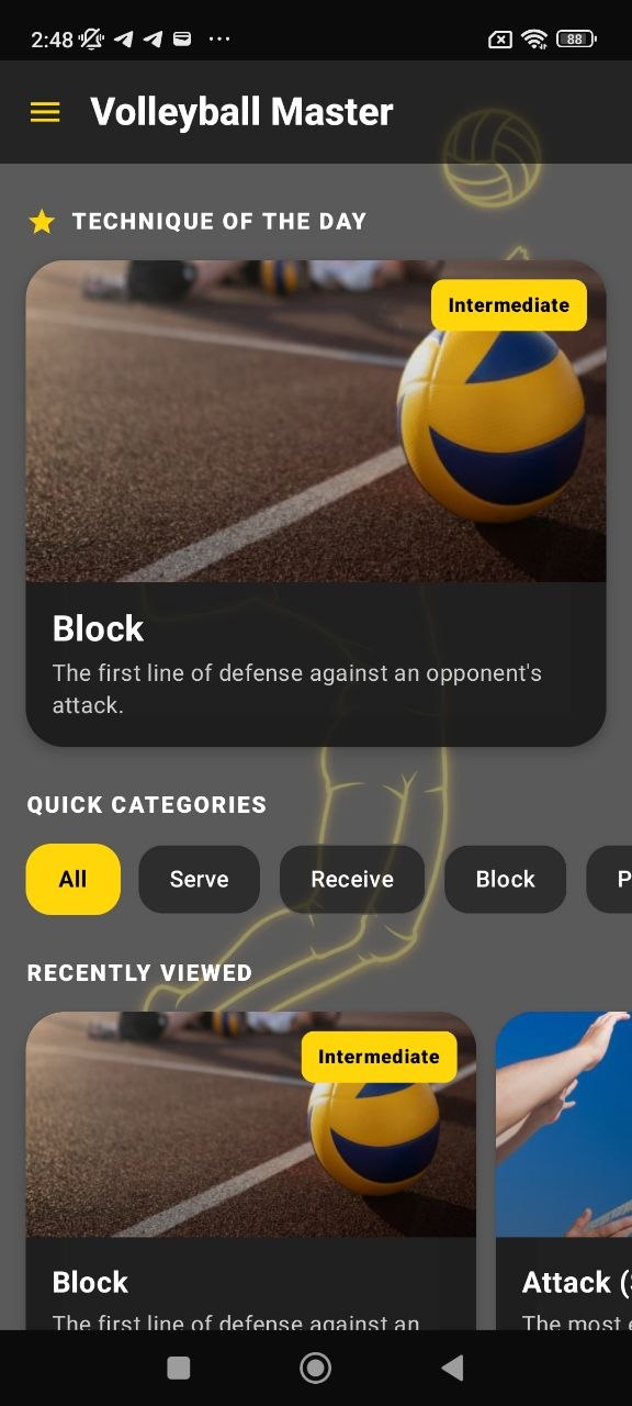 Attack detail screen